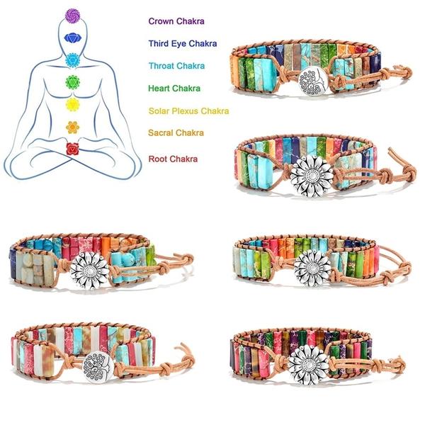 7 Chakra Natural Healing Bracelet